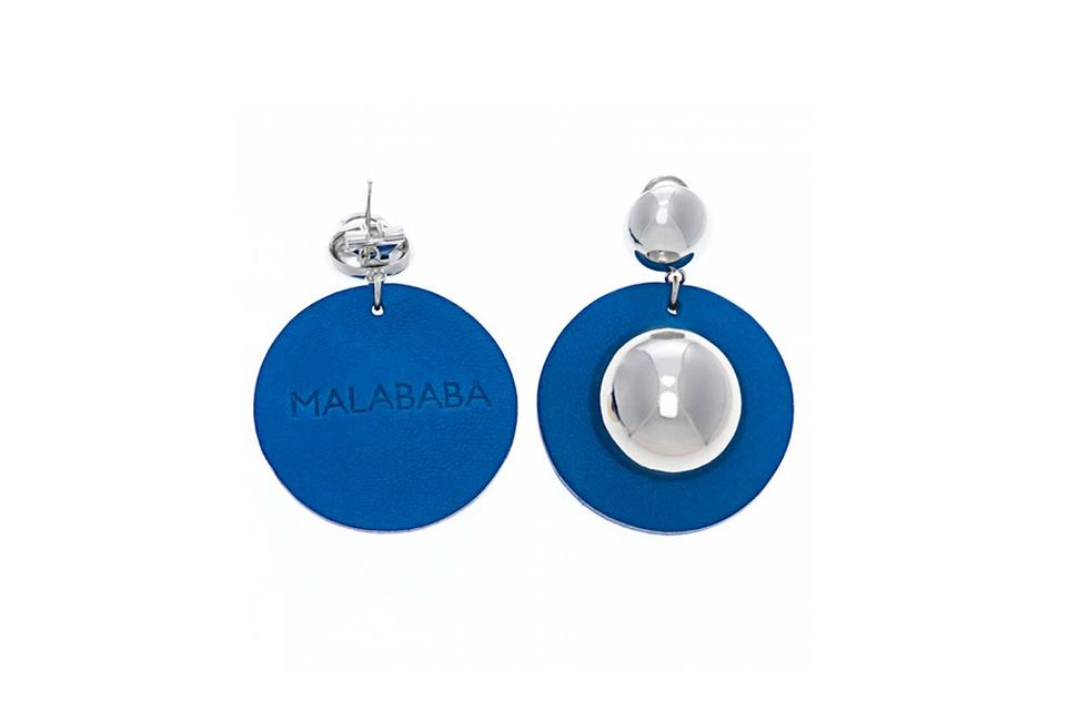 Blue, Jewellery, Earrings, Aqua, Azure, Electric blue, Circle, Cobalt blue, Sphere, Ball, 