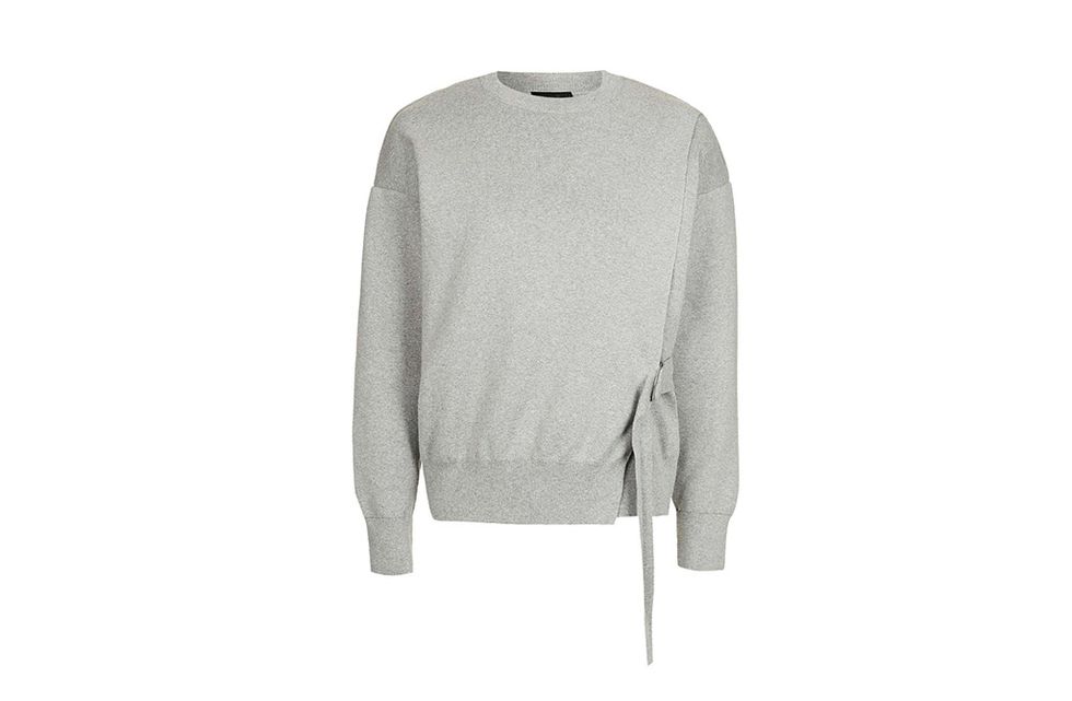 Product, Sleeve, Sweater, Textile, Outerwear, White, Woolen, Wool, Grey, Sweatshirt, 