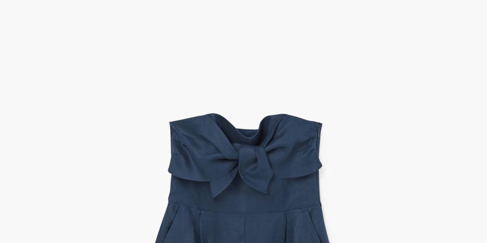 Sleeve, Collar, Textile, Black, Electric blue, Cobalt blue, Fashion design, Pocket, Button, Day dress, 