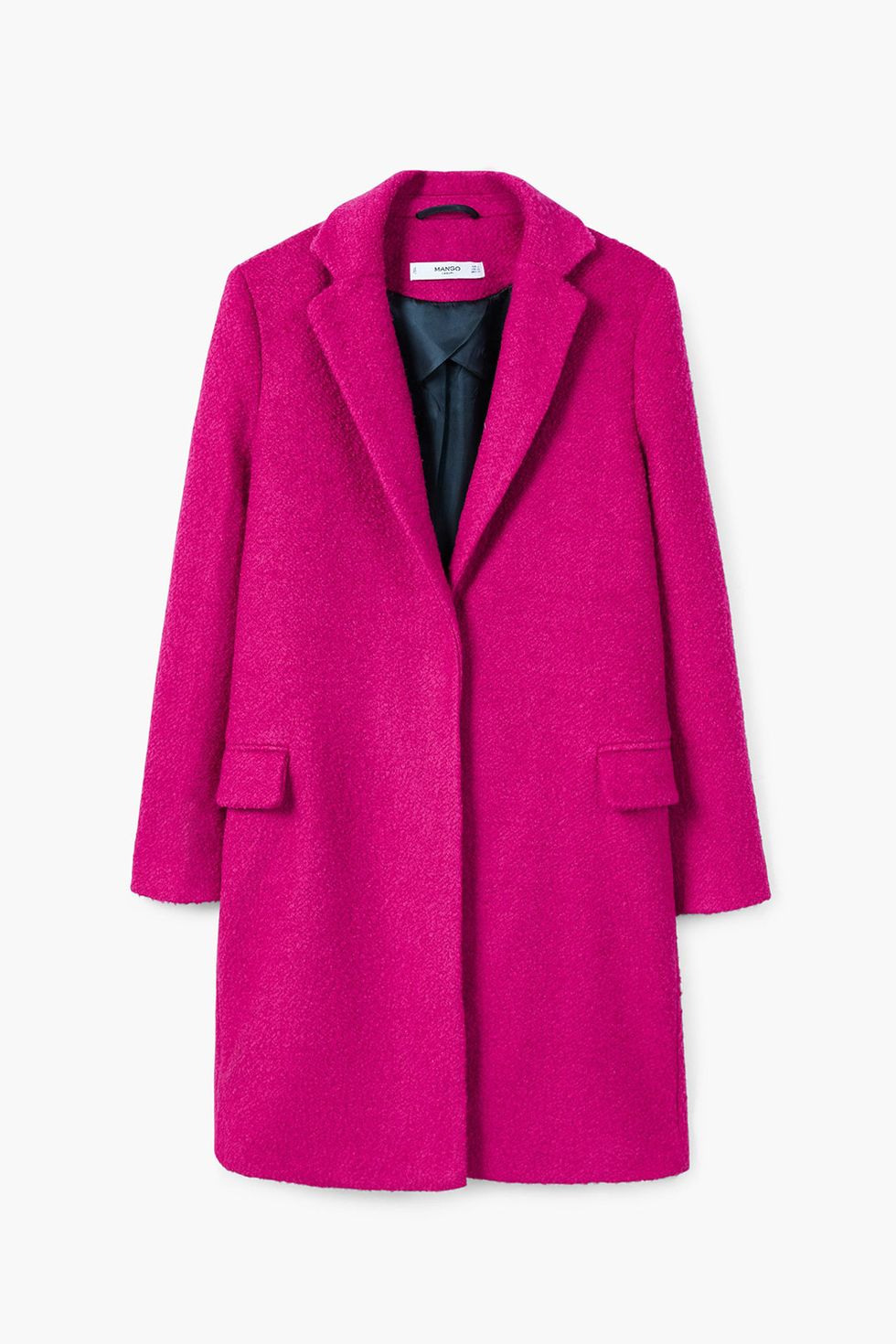 Clothing, Outerwear, Pink, Coat, Sleeve, Magenta, Overcoat, Jacket, Blazer, Collar, 