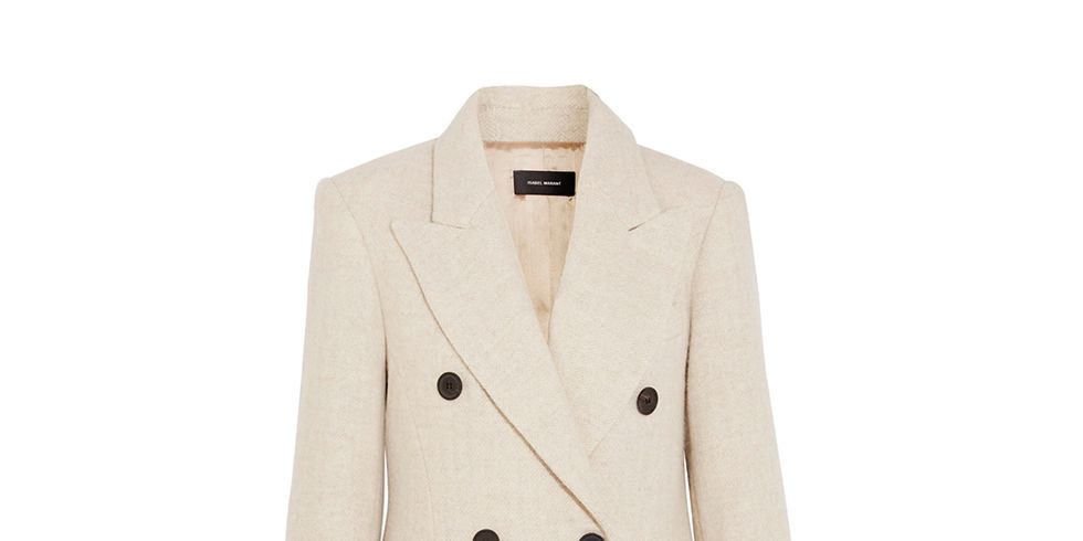 Clothing, Outerwear, Coat, Trench coat, Beige, Overcoat, Jacket, Sleeve, Blazer, Collar, 