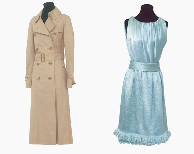 Clothing, Dress, Day dress, Turquoise, Outerwear, Trench coat, Fashion, Coat, Sleeve, Formal wear, 