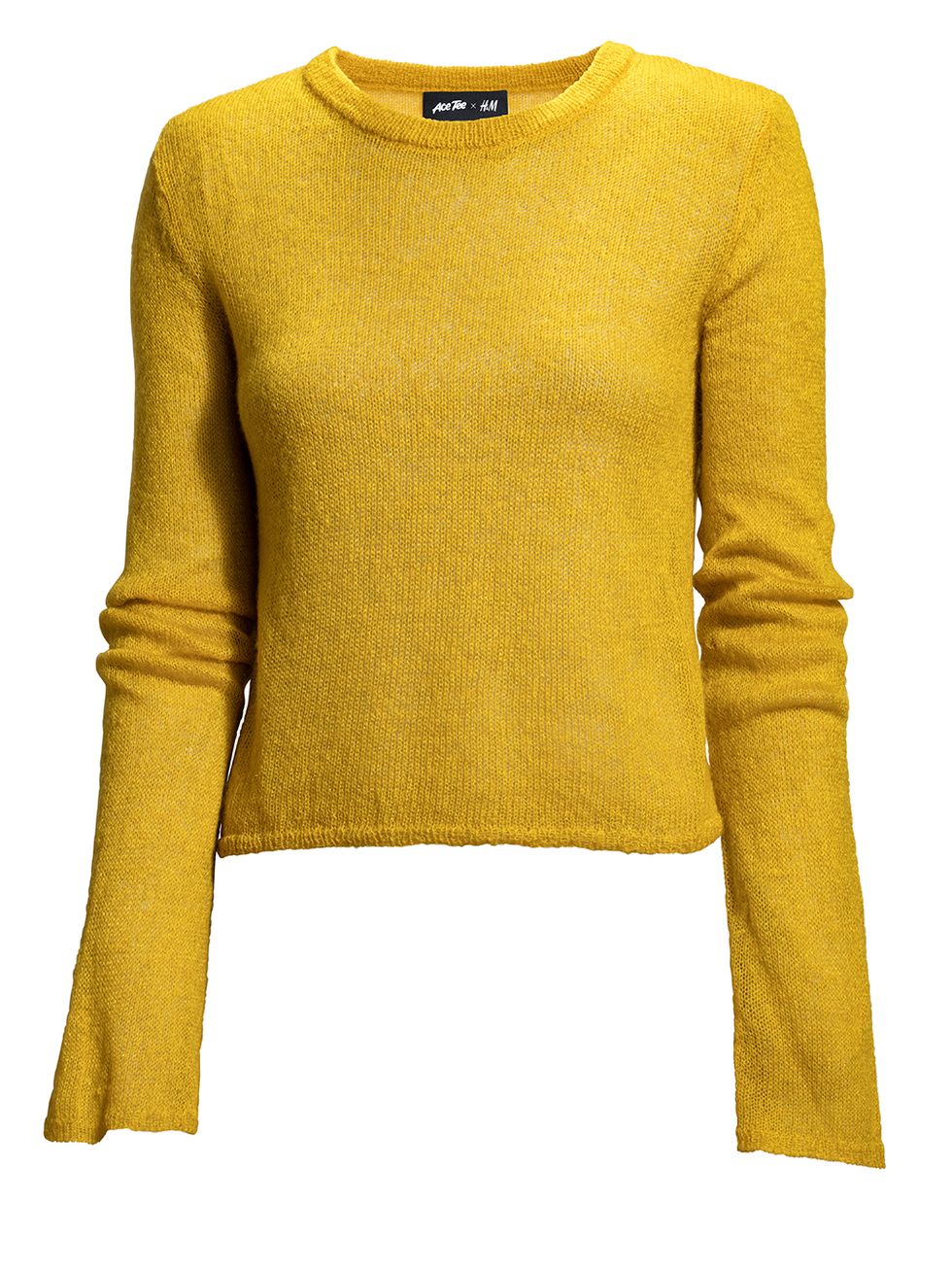 Clothing, Yellow, Sleeve, Outerwear, Long-sleeved t-shirt, Sweater, Neck, Top, T-shirt, Jersey, 