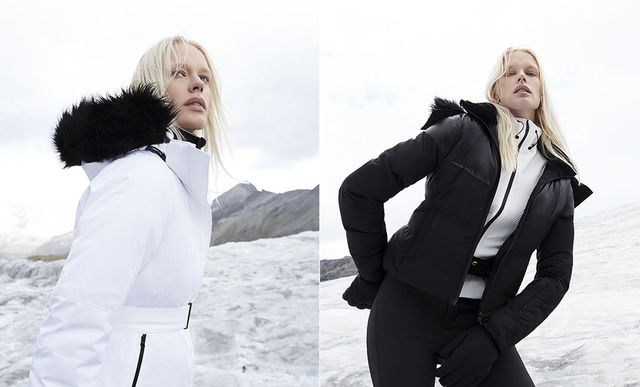 White, Black, Fur, Outerwear, Fashion, Winter, Coat, Photography, Black-and-white, Jacket, 