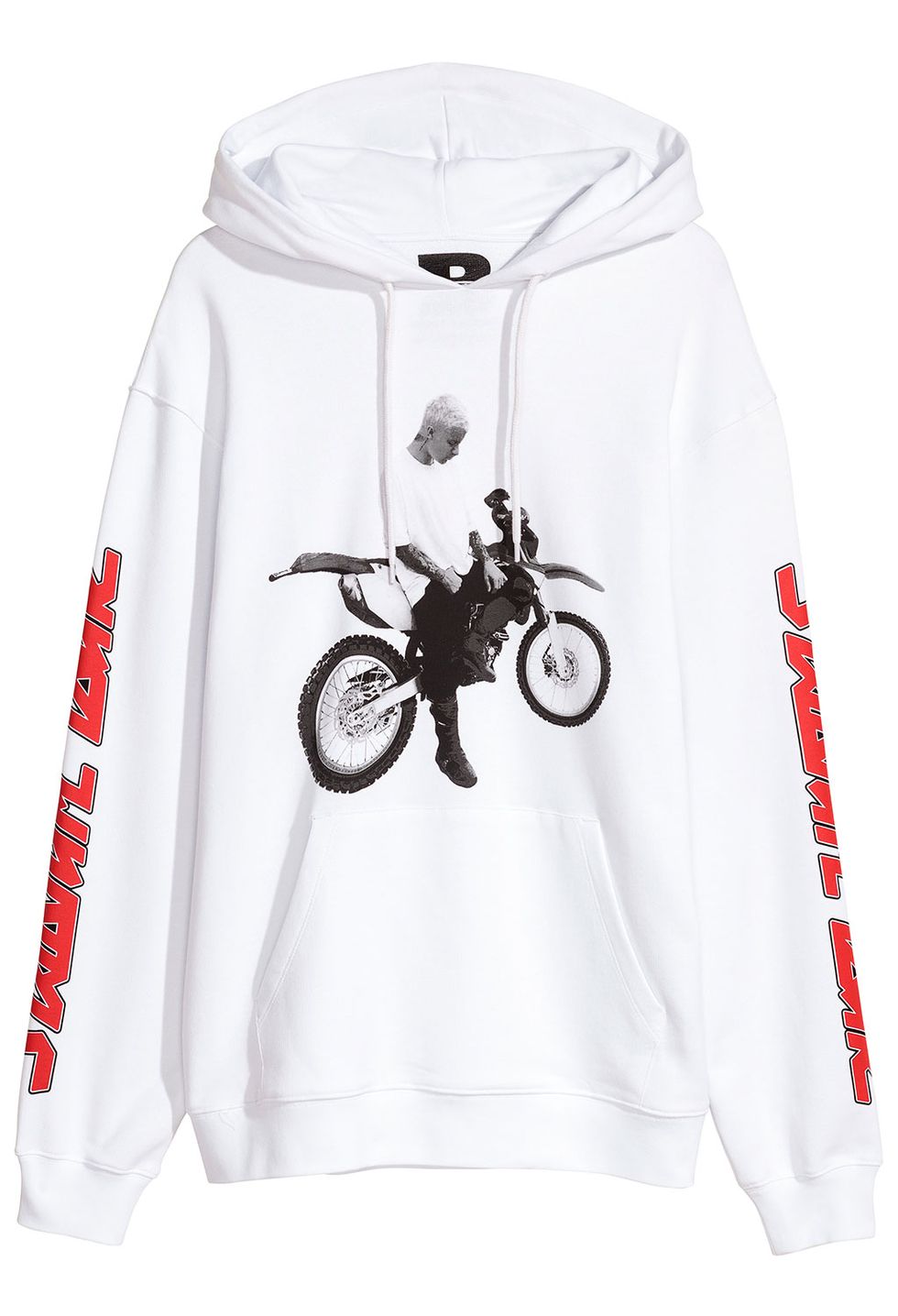 Product, Sleeve, Motorcycle, White, Carmine, Motorcycle accessories, Auto part, Clothes hanger, Graphics, Active shirt, 