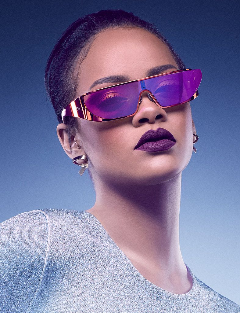 Rihanna una colección de gafas para Dior