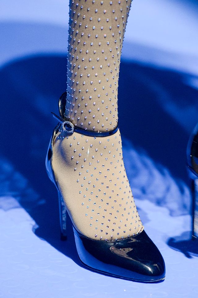 Footwear, Blue, Shoe, Fashion, Ankle, Electric blue, Water, High heels, Joint, Close-up, 