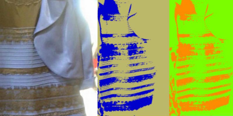 Negro y azul o blanco y dorado? El vestido que se convirtió en carne de  Warhol