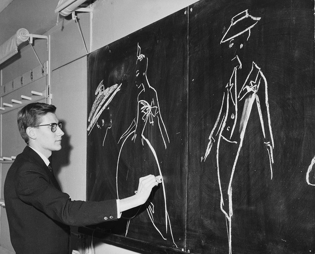 French fashion designer Yves Saint Laurent gives his first interview  News Photo  Getty Images