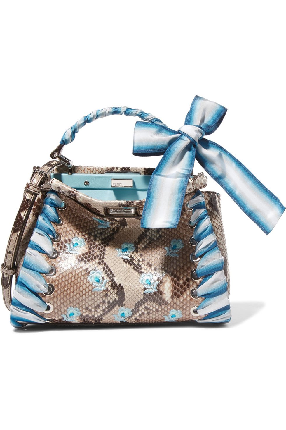 Bag, Handbag, Blue, Aqua, Turquoise, Fashion accessory, Brown, Turquoise, Shoulder bag, Diaper bag, 