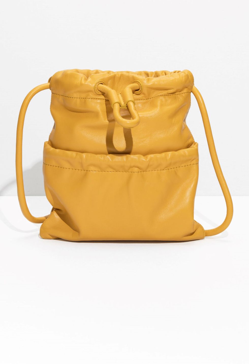 Bag, Handbag, Yellow, Shoulder bag, Tan, Fashion accessory, Leather, Beige, Satchel, Luggage and bags, 