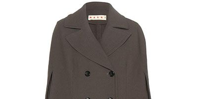 Coat, Collar, Sleeve, Textile, Outerwear, Blazer, Fashion, Pattern, Grey, Button, 