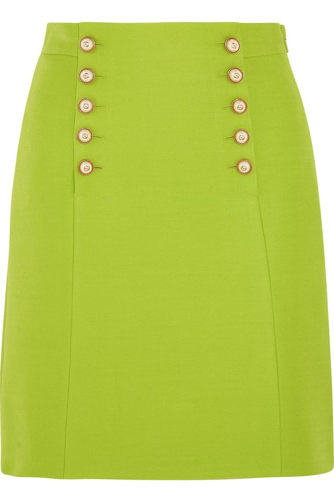 Clothing, Green, Pencil skirt, Yellow, A-line, Skort, Tennis skirt, Button, 