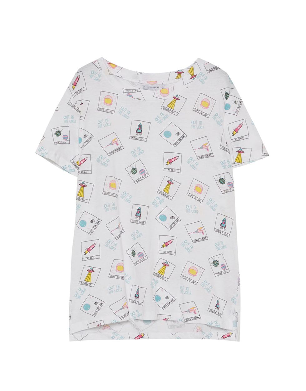 Clothing, White, Product, T-shirt, Sleeve, Yellow, Top, Baby & toddler clothing, Blouse, Pattern, 