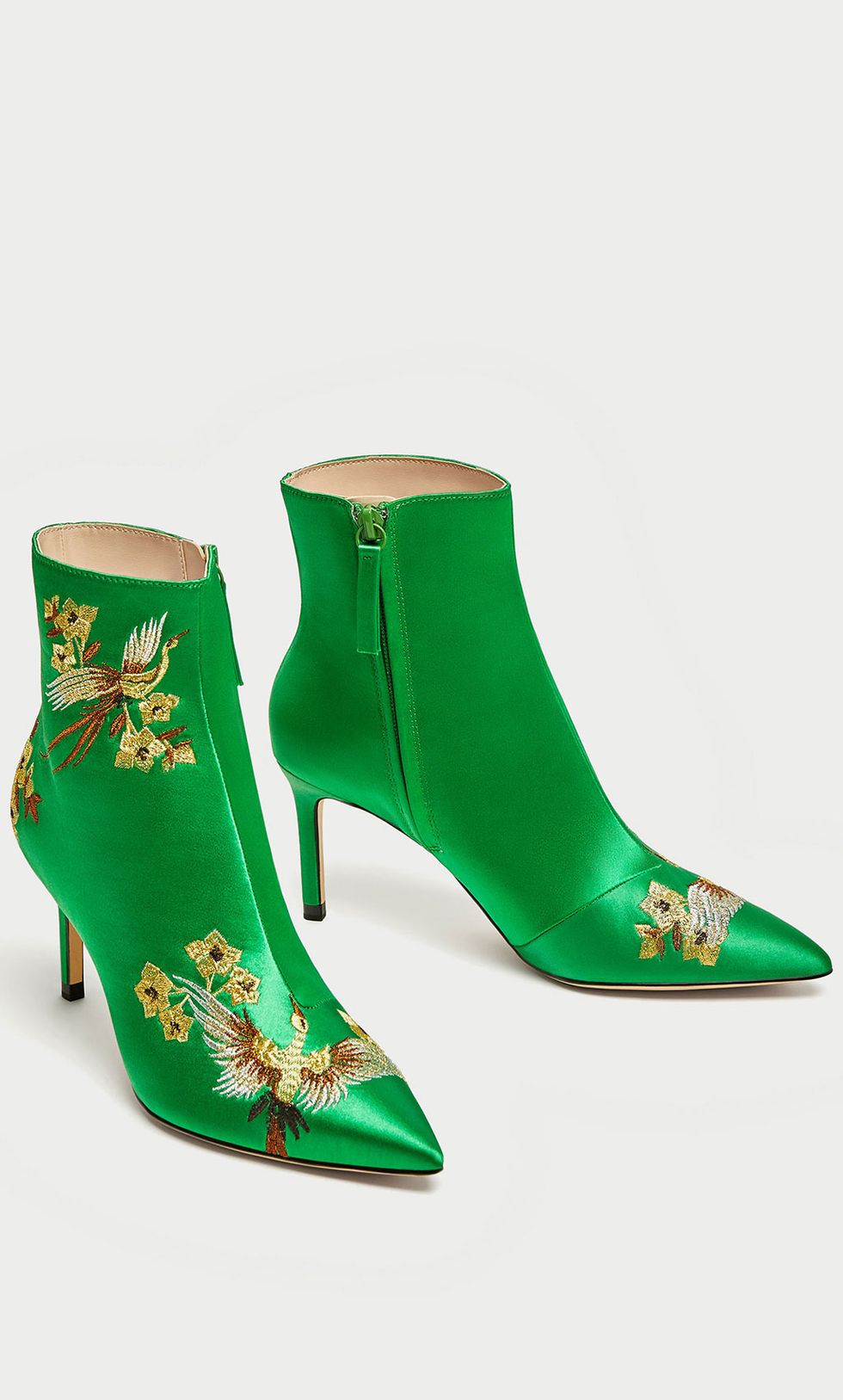 Green, Boot, Fashion, Teal, Leather, Synthetic rubber, Fashion design, High heels, Buckle, 