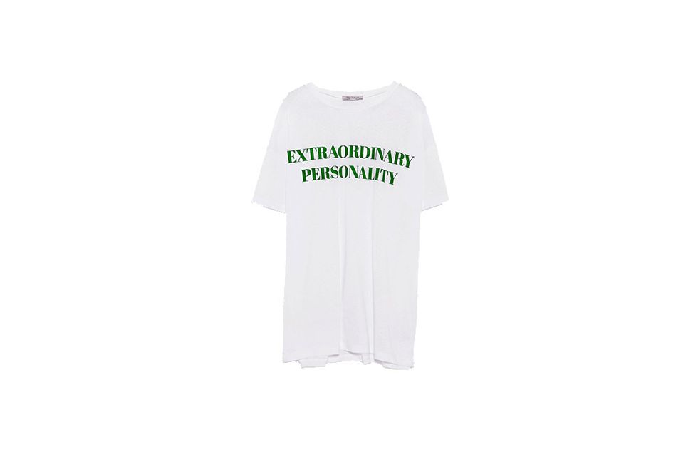 White, Clothing, Product, T-shirt, Sleeve, Sportswear, Text, Font, Jersey, Active shirt, 