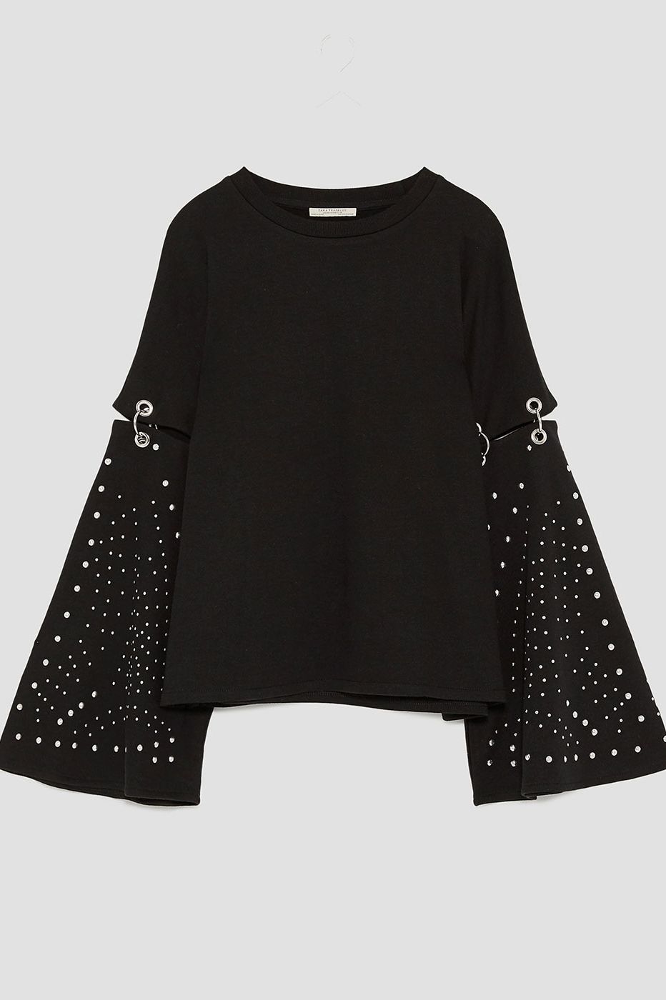 Clothing, Black, Sleeve, Outerwear, Blouse, Design, Pattern, T-shirt, Top, 