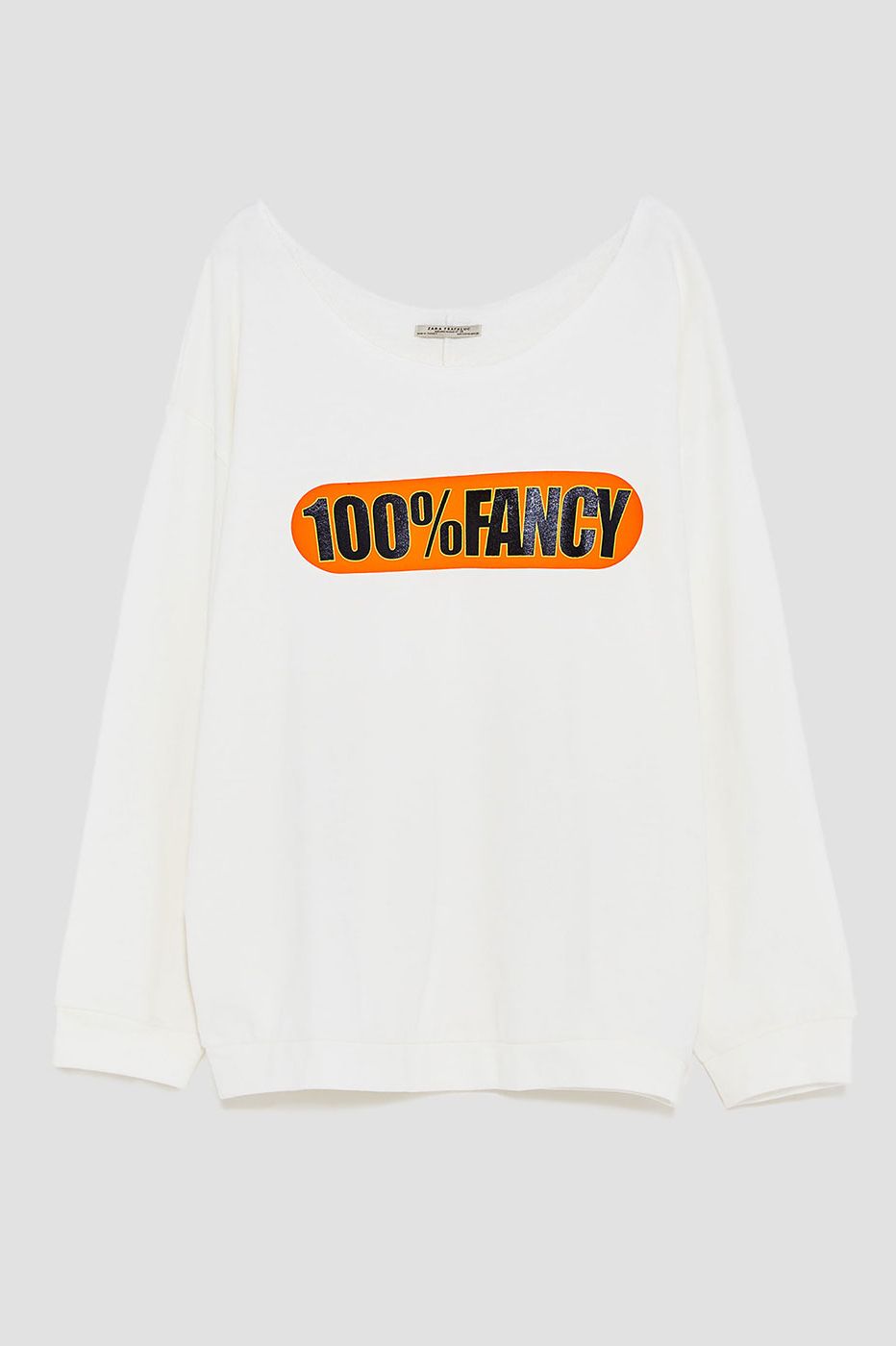 White, Clothing, Orange, Sleeve, T-shirt, Text, Font, Long-sleeved t-shirt, Top, Sweatshirt, 