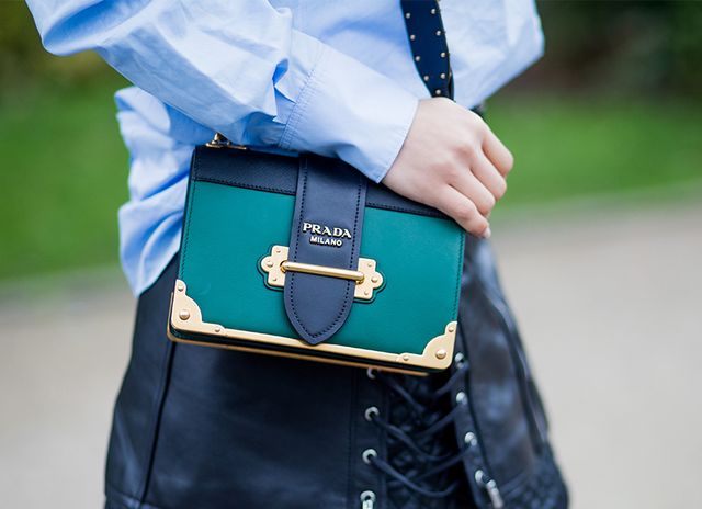 Blue, Textile, Collar, Dress shirt, Bag, Wrist, Pocket, Electric blue, Teal, Street fashion, 