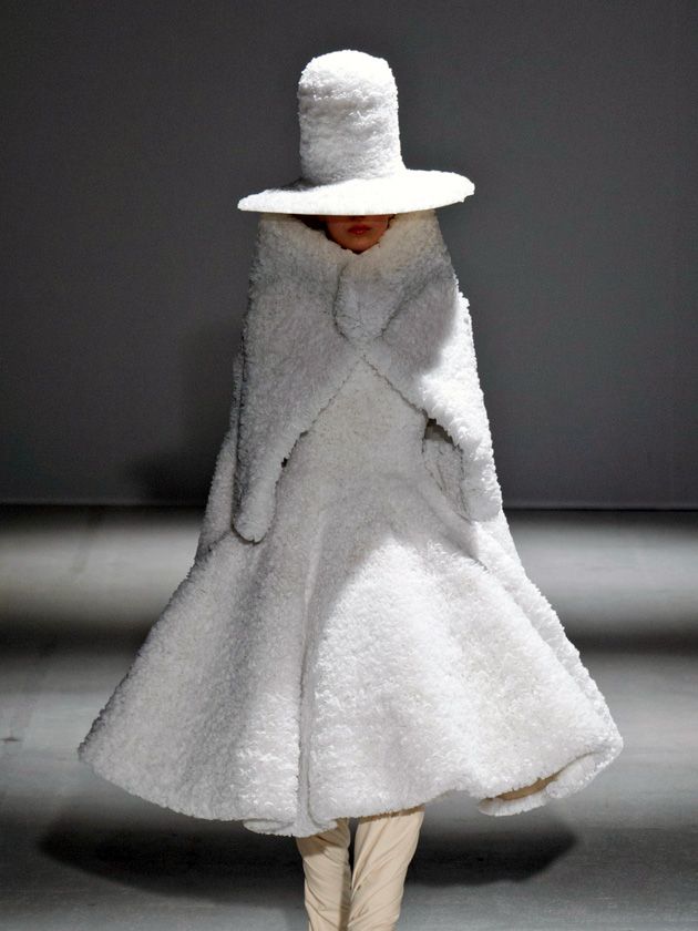 Clothing, Hat, Outerwear, White, Costume design, Dress, Costume accessory, Headgear, Fashion, Costume hat, 