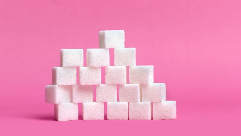 Pink, Sugar, Rectangle, Marshmallow, 