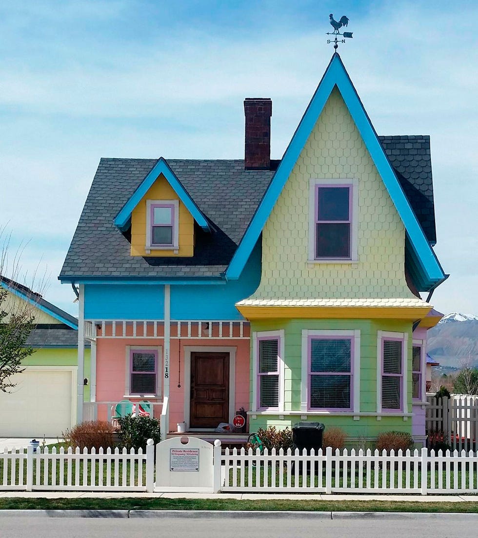 Casa de la película UP de Disney