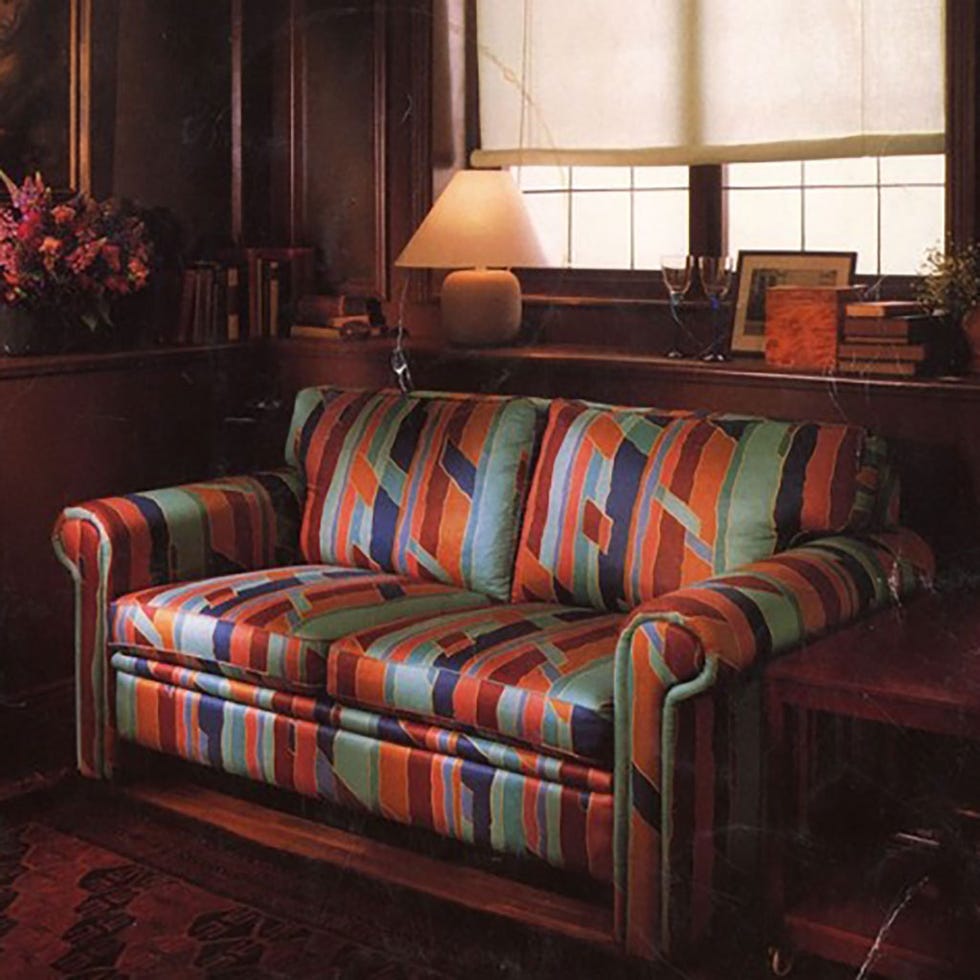 Furniture, Couch, Room, Living room, Interior design, Sofa bed, studio couch, Chair, Hardwood, Floor, 