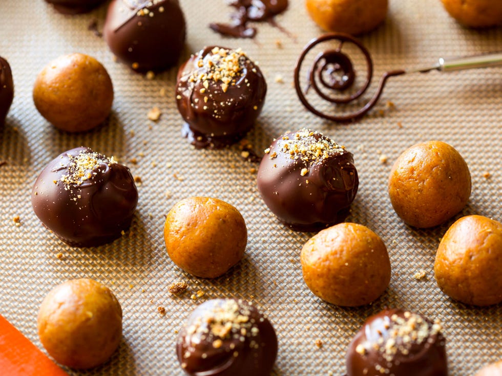 trufas de calabaza