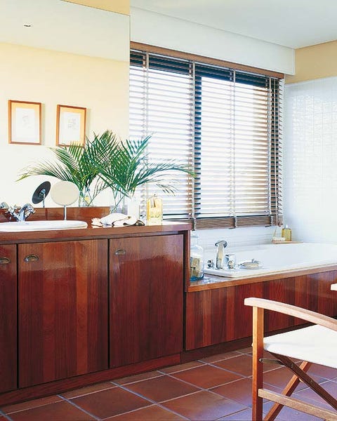 Room, Interior design, Wood, Property, Floor, Flooring, Interior design, Cabinetry, Fixture, Window covering, 