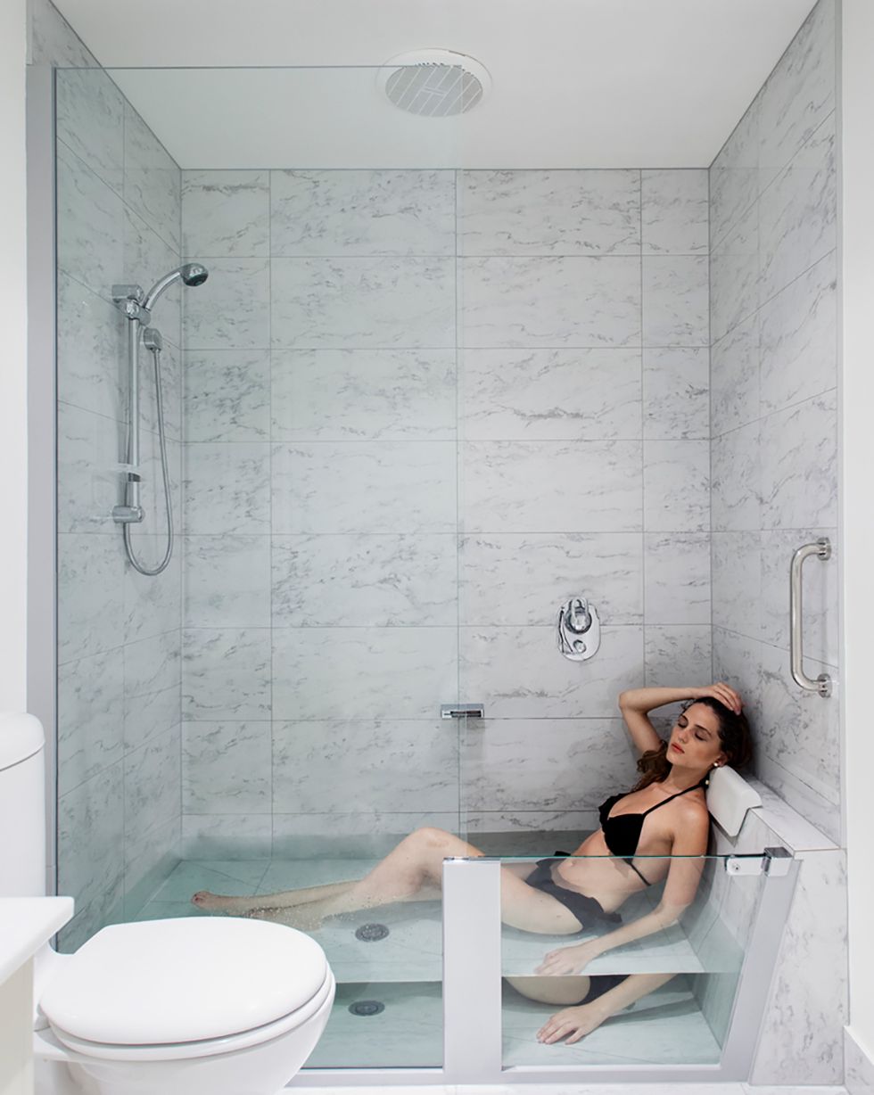 10 ideas de BAncA dentro ducha  diseño de baños, decoracion baños, cuartos  de baños pequeños