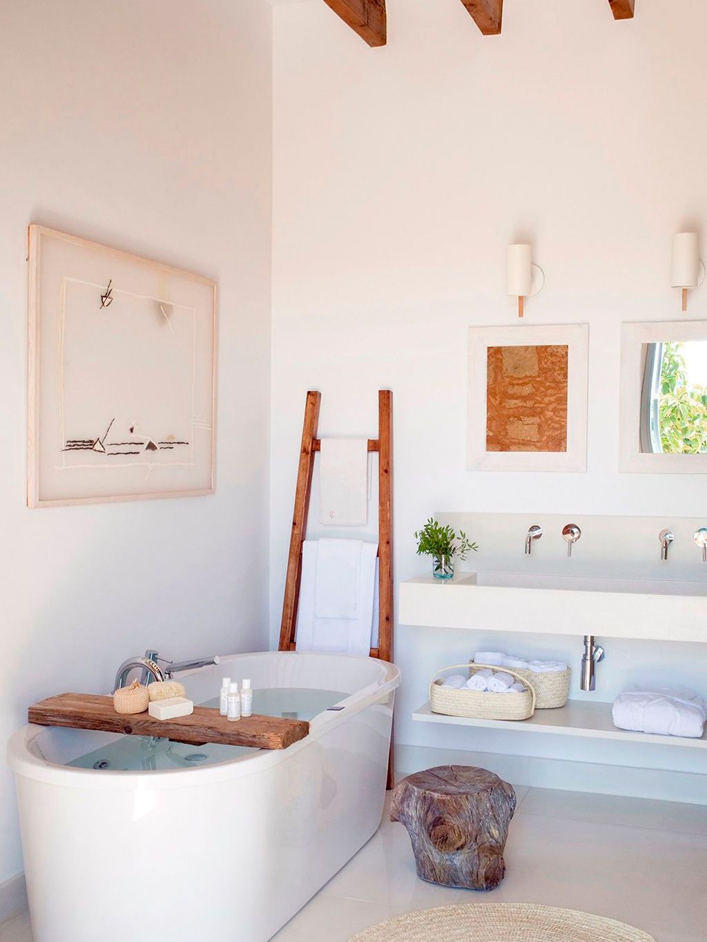 Más de 20 ideas para tu baño en un spa - Baños