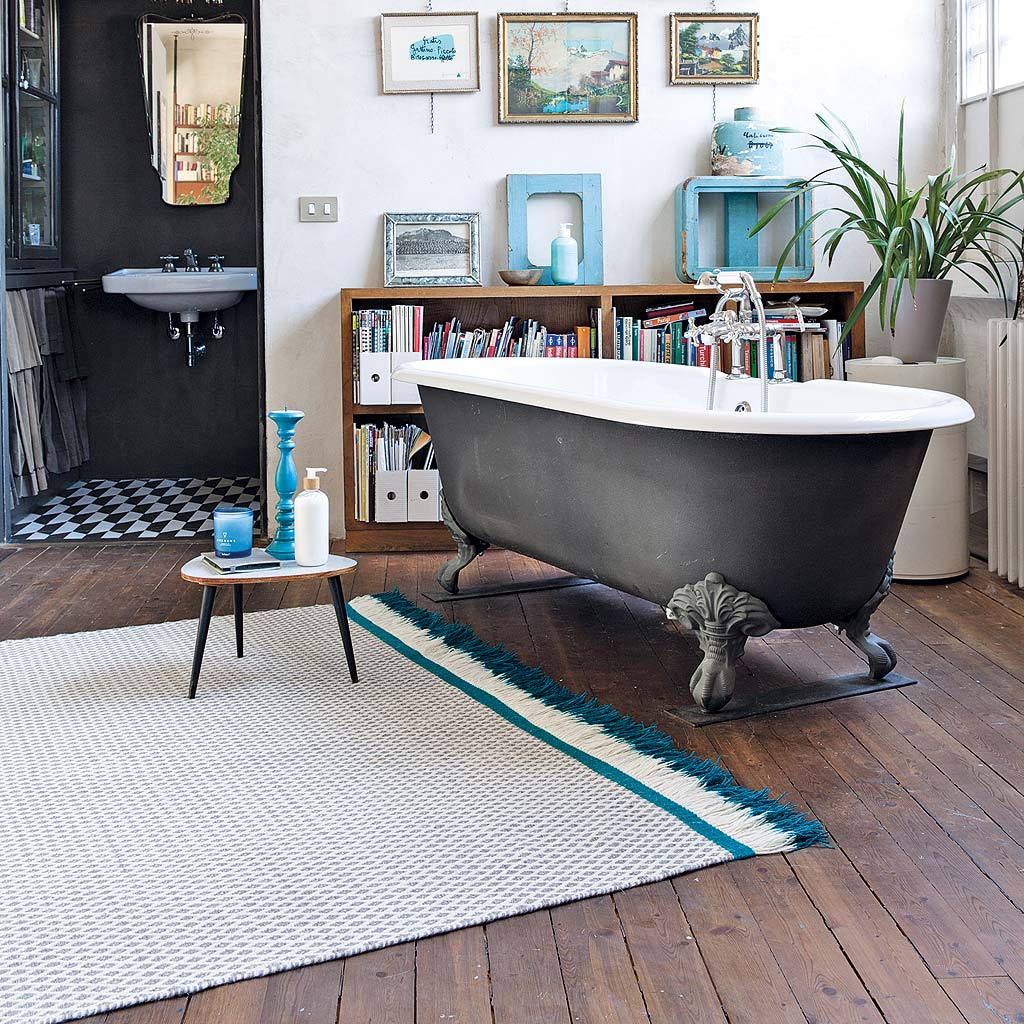 Cómo decorar el baño con acabados naturales: Novedades deco