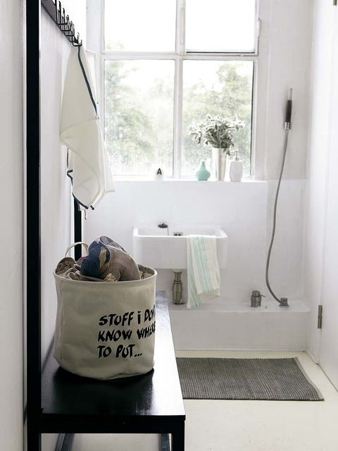 baño pequeño blanco