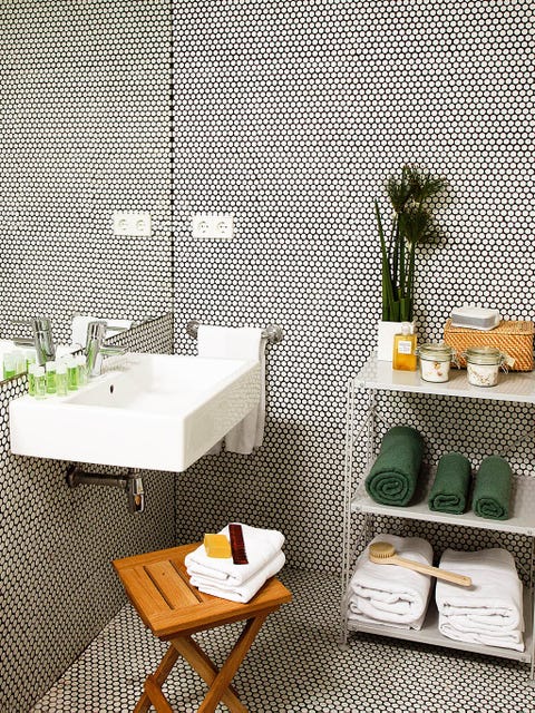 15 baños en blanco y negro nada aburridos - Cuartos de baño