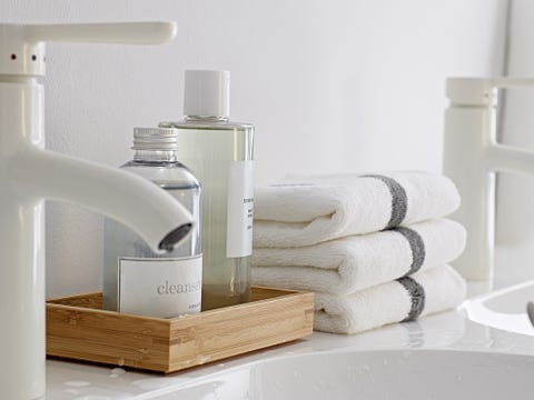 Product, Fluid, Still life photography, Science, Household supply, Plastic, Shelving, Silver, Towel, Cylinder, 