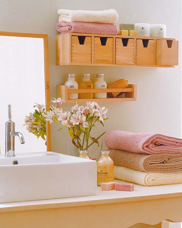 Trucos para organizar las toallas en baños pequeños - Toallas Personalizadas