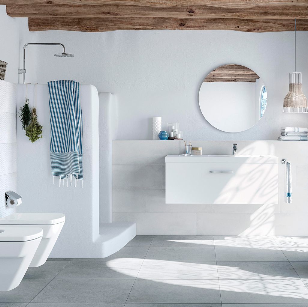 Cuartos de baños rústicos: 38 ideas y tendencias en decoración