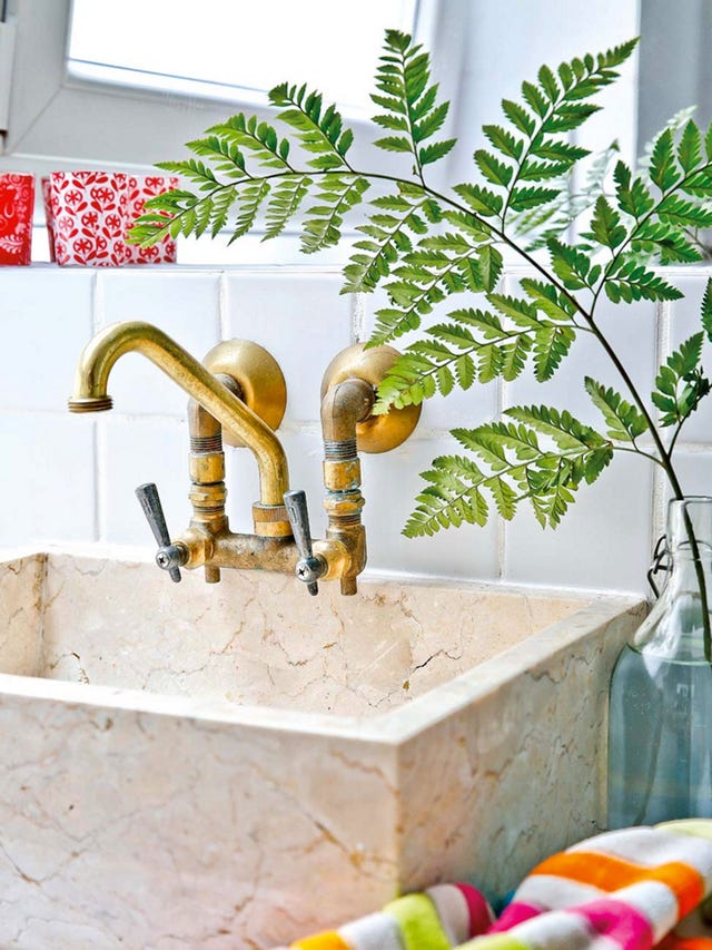 grifo vintage para modernizar el baño