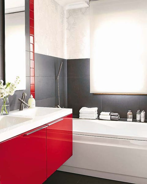 Plumbing fixture, Room, Interior design, Tap, Property, Architecture, Wall, Floor, Bathroom sink, Countertop, 