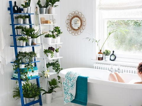 Green, Room, Bathtub, Wall, Interior design, Aqua, Interior design, Turquoise, Bathing, Plumbing fixture, 