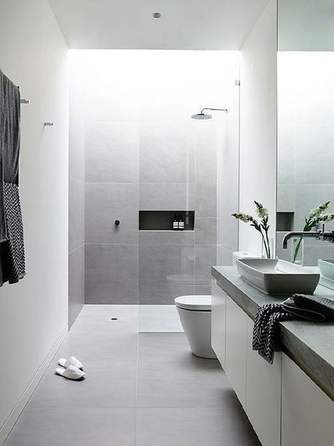 baños modernos y encontrados en Pinterest