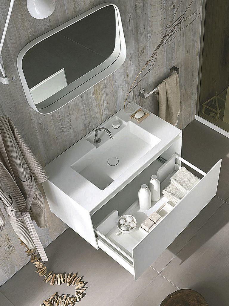 Mueble con lavabo incluido, lo que necesitas para ganar espacio