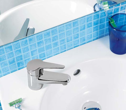 Fluid, Blue, Liquid, Plumbing fixture, Aqua, Bathroom sink, Tile, Bathroom accessory, Ceramic, Azure, 