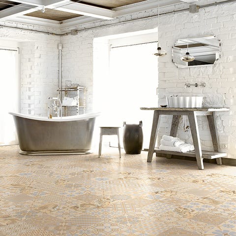Floor, Room, Flooring, Wall, Interior design, Ceiling, Interior design, Stool, Light fixture, Tile, 