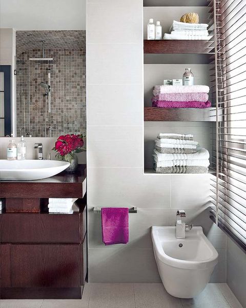 Plumbing fixture, Blue, Interior design, Room, Architecture, Bathroom sink, Wall, Property, Purple, Tile, 