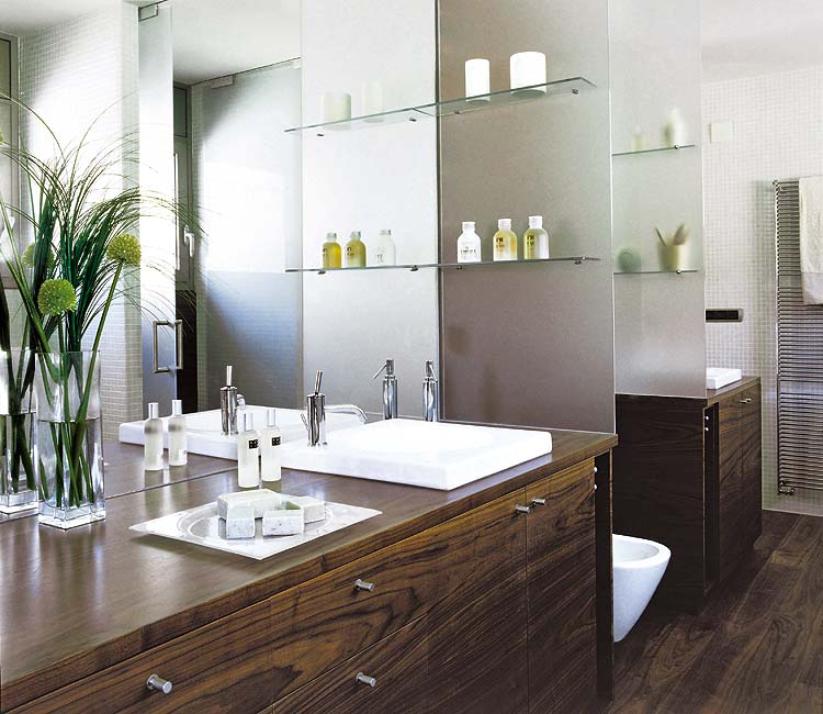 Room, Interior design, Property, Floor, Glass, Wall, Flooring, Interior design, Cabinetry, Plumbing fixture, 