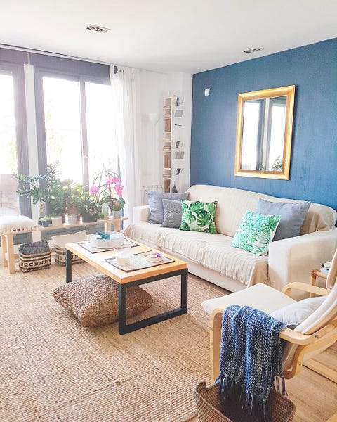Room, Interior design, Floor, Furniture, Table, Flooring, Couch, Living room, Home, Wall, 