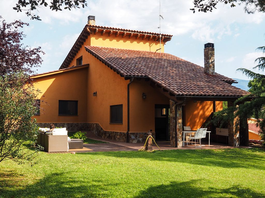 Una casa integrada en la naturaleza