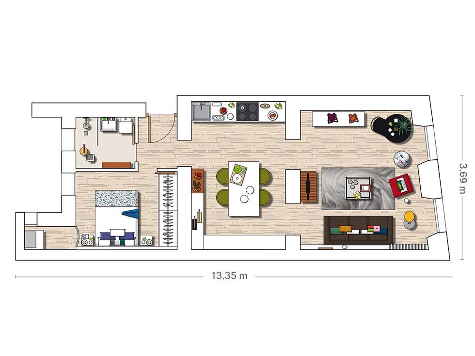 Floor plan, Property, Plan, Building, Land lot, Real estate, House, Room, Architecture, Artwork, 