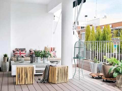 apartamento en madrid terraza